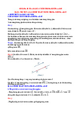 Bài giảng tọa độ của vectơ trong không gian Toán 12 Cánh Diều