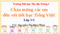 Giáo án điện tử Tiếng việt 1 bài 4 Chân trời sáng tạo : O o dấu hỏi
