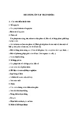 Đề cương ôn tập học kỳ 2 môn Toán lớp 6 năm học 2024 - 2025 - Đề số 2 | Bộ sách Kết nối tri thức