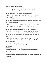 Tài liệu ôn tập Luật doanh nghiệp | Trường Đại học Kinh tế – Luật, Đại học Quốc gia Thành phố Hồ Chí Minh