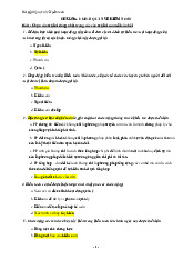 Bài tập chương 1: Khái quát về kiểm toán Môn Nguyên lý kiểm toán | Trường Học Viện nông nghiệp Việt Nam