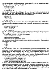 Câu Hỏi và Đáp Án Quan Trọng Môn Tư tưởng Hồ Chí Minh | Đại học Sư phạm Kỹ thuật Vĩnh Long