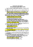 110 Câu hỏi trắc nghiệm nội dung ôn giữa kì phần I môn học giáo dục quốc phòng - an ninh | Trường đại học sư phạm kỹ thuật TP. Hồ Chí Minh