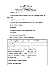 Kế hoạch bài dạy Bài 22: Ôn tập chủ đề nấm môn Khoa học 4