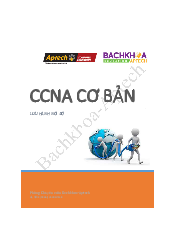 Tài liệu CCNA cơ bản môn mạng máy tính | Trường đại học Bách Khoa