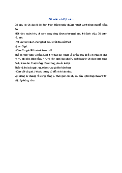 Kể chuyện Gà nâu và Vịt xám | Tiếng việt 1 Kết nối tri thức