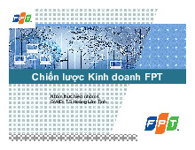 Giáo trình chiến lược kinh doanh FPT | Đại học Nha Trang