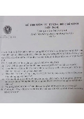 Đề thi cuối kỳ học phần Tư tưởng Hồ Chí Minh năm 2024 - 2025 | Đại học Luật Thành phố Hồ Chí Minh