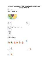 Bài thi : Vòng 2 - Điều Kiện ( có đáp án) - Sân chơi Trạng Nguyên Toàn Tài Khối 1 Năm học 2025 - 2026