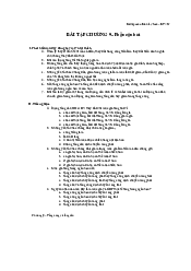 Tài liệu ôn tập chương 9 lý thuyết mở đầu môn Kinh tế vĩ mô | Đại học Bách Khoa, Đại học Đà Nẵng