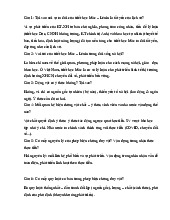 Tổng hợp câu hỏi tự luận môn triết học Mác  Le nin –Trường Đại học Hoa Sen