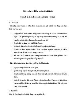 Soạn bài Điều không tính trước - Cánh Diều 6