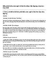 Mẫu phát biểu cảm nghĩ về bài thơ Qua đèo Ngang chọn lọc hay nhất | Ngữ văn 8