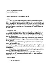 Phân tích Thiết kế Hệ thống Thông tin cho Công ty Du lịch | Phân tích thiết kế hệ thống | Trường Đại học Thủ Dầu Một