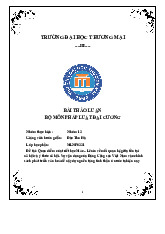 Quan điểm của triết học Mác – Lênin về mối quan hệ giữa tồn tại xã hội và ý thức xã hội | Bài thảo luận pháp luật đại cương