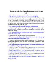 TOP 102 câu hỏi nhận định đúng sai lý luận nhà nước và pháp luật | Pháp luật đại cương