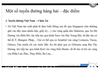Điều kiện khí hậu - Địa lý vận tải thủy | Trường Đại học Giao thông Vận Tải
