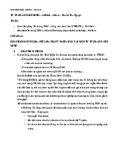Tài liệu Môn Tư tưởng Hồ Chí Minh | Đại học Bách Khoa Hà Nội
