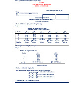 Báo cáo bài số 1 Làm quen với dụng cụ đo độ dài và khối lượng môn Vật lý đại cương 2  | Học viện Công Nghệ Bưu Chính Viễn Thông