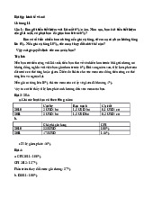 Bài tập kinh tế vĩ mô chương 11-12 | Đại học Kinh tế Thành phố Hồ Chí Minh