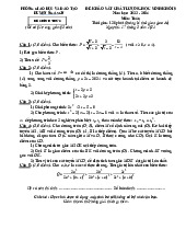 Đề khảo sát chất lượng Toán 9 năm 2023 – 2024 phòng GD&ĐT Nga Sơn – Thanh Hóa