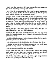 Câu hỏi Tự Luận môn Triết học Mac Lenin | Trường Đại học Ngoại ngữ, Đại học Đà Nẵng