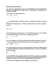Bài tập ôn tập môn Xác suất thống kê | Trường Đại học Kinh Doanh và Công Nghệ Hà Nội