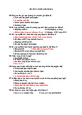 Đề cương câu hỏi trắc nghiệm hê thống nhiên liêu Diesel có đáp án | Trường đại học sư phạm kỹ thuật TP. Hồ Chí Minh