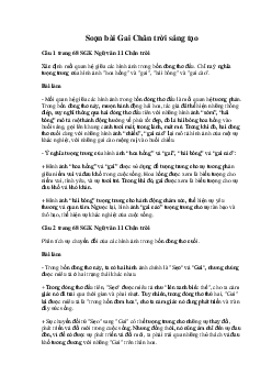 Soạn bài Gai | Ngữ văn 11 Chân trời sáng tạo