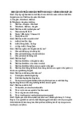 300 câu trắc nghiệm và đáp án môn Triết học Mác – Lênin | Trường Đại học Nam Cần Thơ