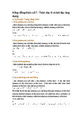 Hằng đẳng thức số 7 - Toán lớp 8 và bài tập ứng dụng