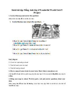Sách bài tập Tiếng Anh lớp 4 Wonderful World Unit 9 Project