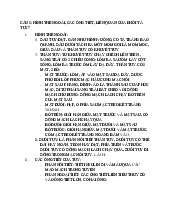 BÀI SOẠN GIẢ PHẪU 2 - HÌNH THỂ NGOÀI, CÁC ỐNG TIẾT VÀ LIÊN QUAN môn Y khoa | Trường Đại Học Tây Nguyên