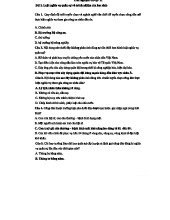 Trắc nghiệm GDQP 11: Bài 2 - Luật Nghĩa Vụ Quân Sự và Trách Nhiệm Học Sinh