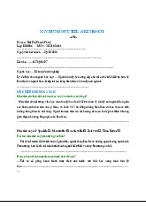 Kế Hoạch đạt Mục Tiêu & Báo Cáo Tiểu Luận | Kinh tế vĩ mô | Trường Đại học kinh tế Thành Phố Hồ Chí Minh