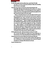 Bài Tập Tài Chính Doanh Nghiệp Với Đáp Án (TCDN 2023)