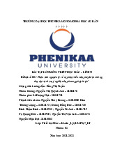 Phân tích nguyên lý về sự phát triển của phép biện chứng duy vật và rút ra ý nghĩa của phương pháp luận | Bài tập lớn môn Triết học Mác - Lênin