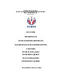 Chủ đề: Các hệ thống điện trên ô tô | Bài tập nhóm môn: điện thân xe Trường đại học sư phạm kỹ thuật TP. Hồ Chí Minh