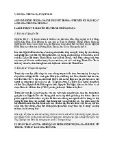 Đề cương môn Sư phạm ngữ văn - Trường Đại học Sư phạm – Đại học Huế