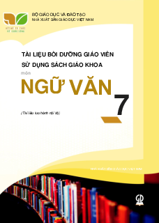 Tài liệu bồi dưỡng giáo viên Ngữ văn 7 bộ Kết nối tri thức