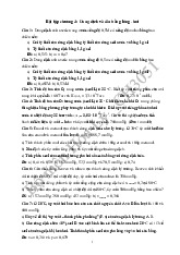 Bài tập chương 4: Dung dịch và cân bằng lỏng - hơi | Bài tập môn Hóa lý | Đại học Bách khoa hà nội