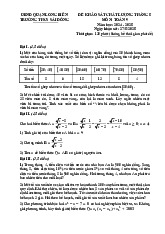 Đề khảo sát Toán 9 tháng 5 năm 2025 trường THCS Sài Đồng – Hà Nội