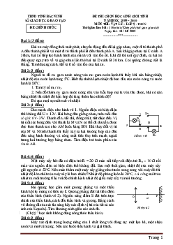 TOP 5 đề thi chọn học sinh giỏi tỉnh năm 2009-2010 môn lý 9 UBND tỉnh Bắc Ninh (có lời giải)