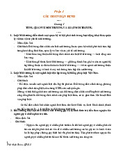 Đề cương môn Luật môi trường - Trường Đại học lao động -  xã hội