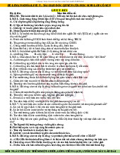 Đề thi lịch sử  12 sưu tầm - LIVE T - ĐỀ 1