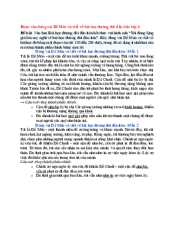 Văn mẫu lớp 6 Chân trời sáng tạo bài Đoạn văn đóng vai Dế Mèn và viết về bài học đường đời đầu tiên