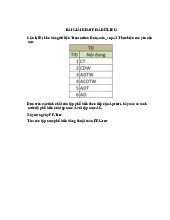 Bài giải khai phá dữ liệu: So Sánh Tập Mục A và AC | Đại học Kinh tế kỹ thuật công nghiệp