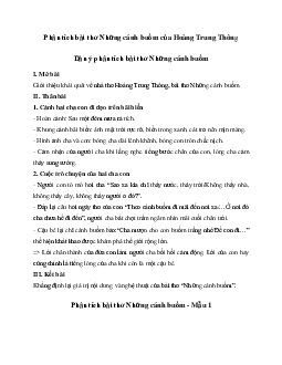 Bài văn mẫu lớp 6: Phân tích bài thơ Những cánh buồm - Chân Trời Sáng Tạo