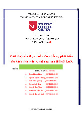 Bài Thi Cuối Kỳ Môn Kỹ Năng Công Dân: Dự Án Ẩm Thực Chay Gen Z| Đại học Văn lang