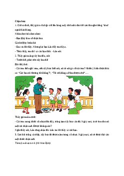 Giải SGK môn Tiếng việt 2 - Bài 6; Chậu hoa trang (4)| Cánh Diều